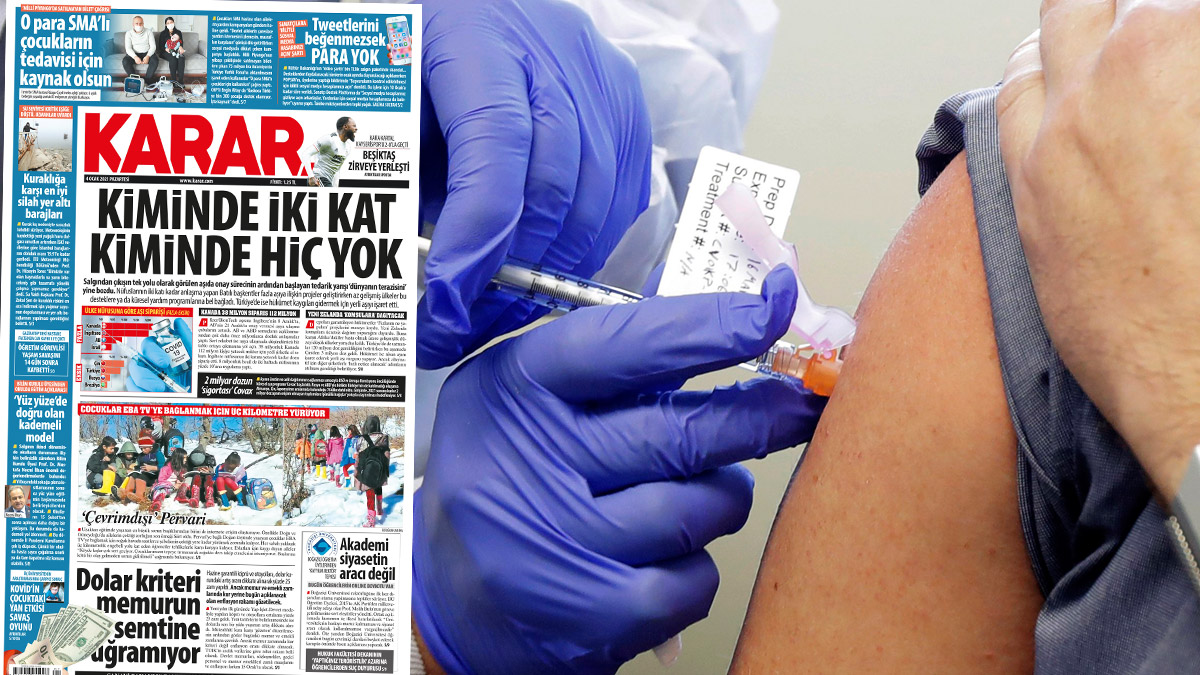 Kiminde iki kat kiminde hiç yok