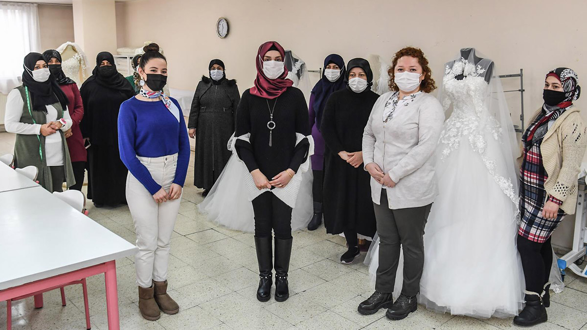 Ankara Büyükşehir'den mülteci kadınların istihdamına tam destek