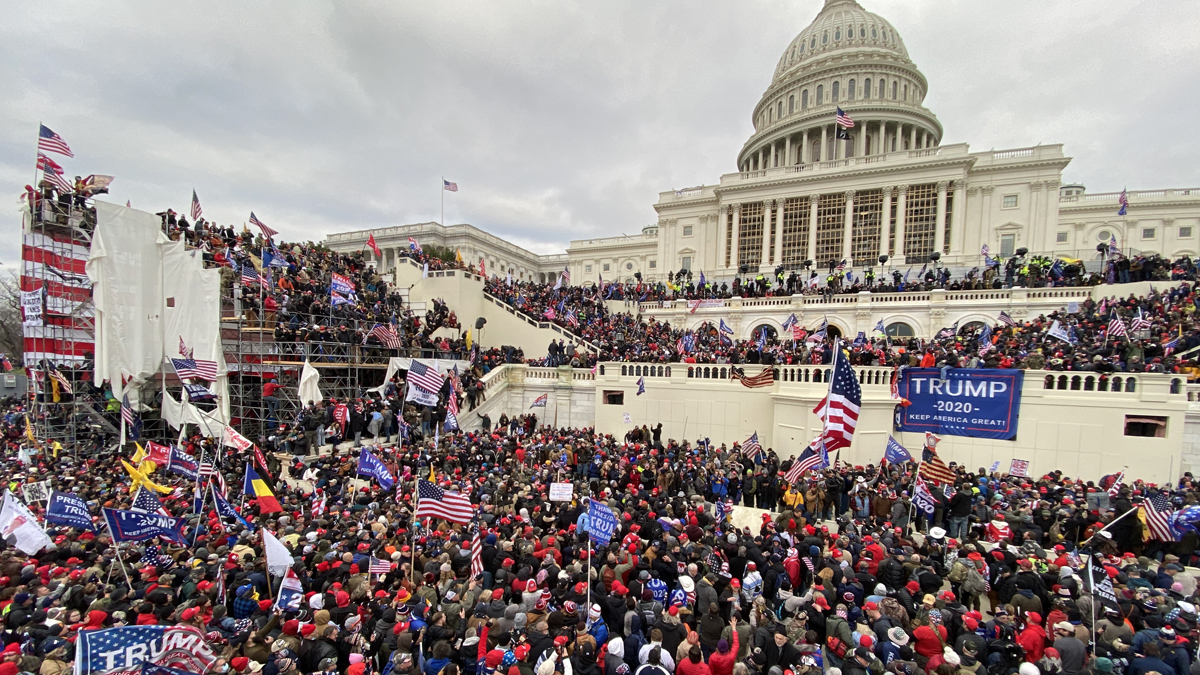 ABD'de Kongre binasının basılmasına dünya liderlerinden tepki