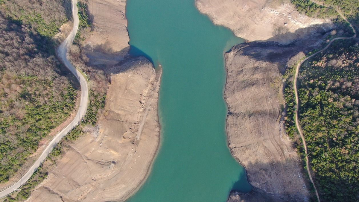 Yuvacık Barajında su seviyesi yüzde 14'e düştü