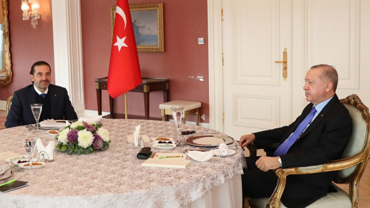 Cumhurbaşkanı Erdoğan, Hariri’yi kabul etti