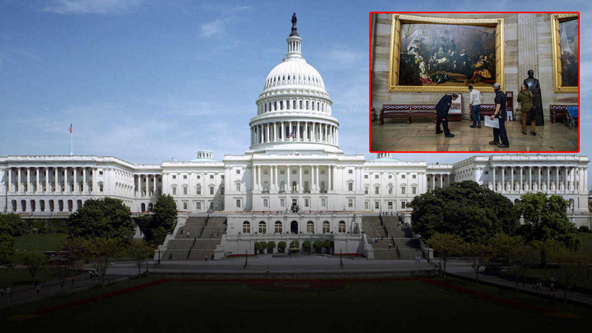 Kongre binasında sanata verilen zarar inceleniyor