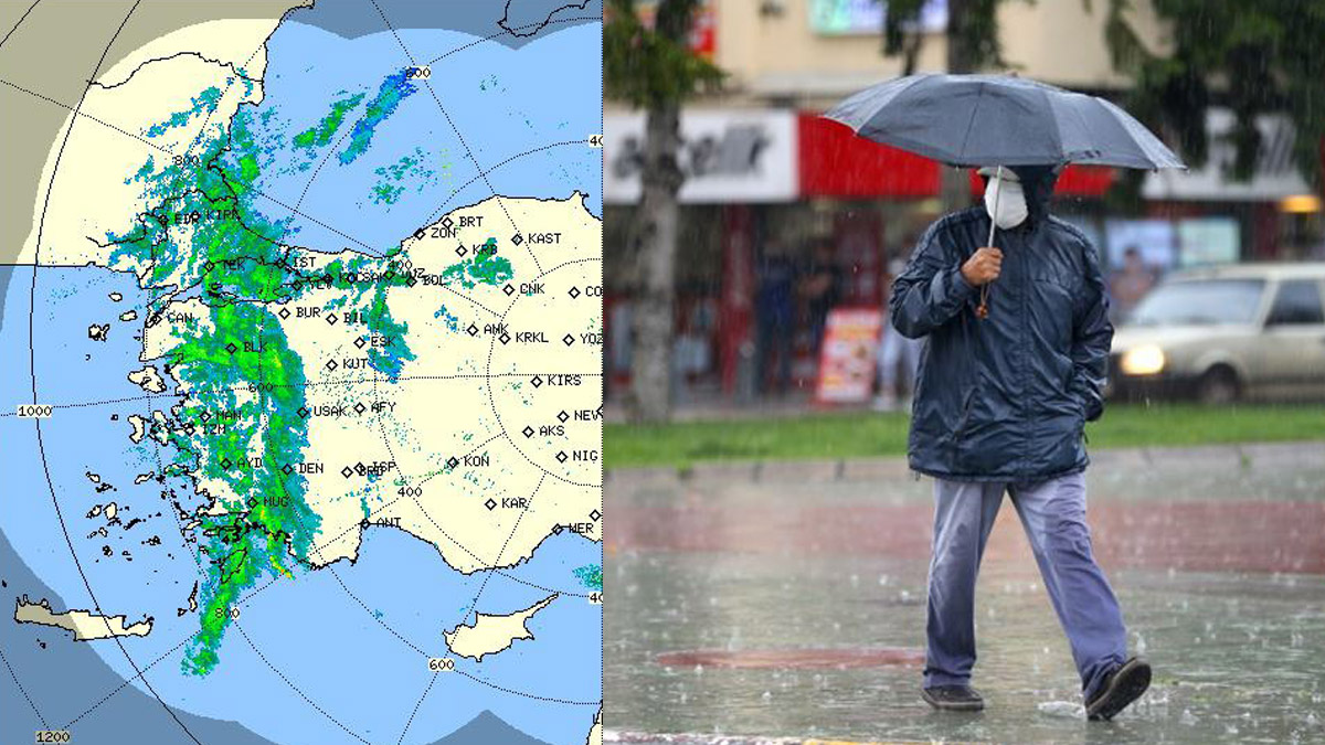 Sağanak dalgası radarda! İstanbul'a kuvvetli yağış geliyor