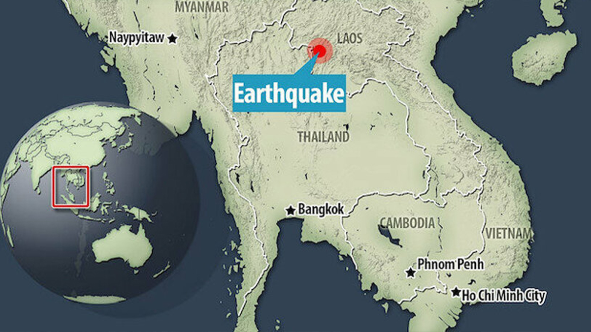 Laos-Tayland sınırında 6,1 büyüklüğünde deprem