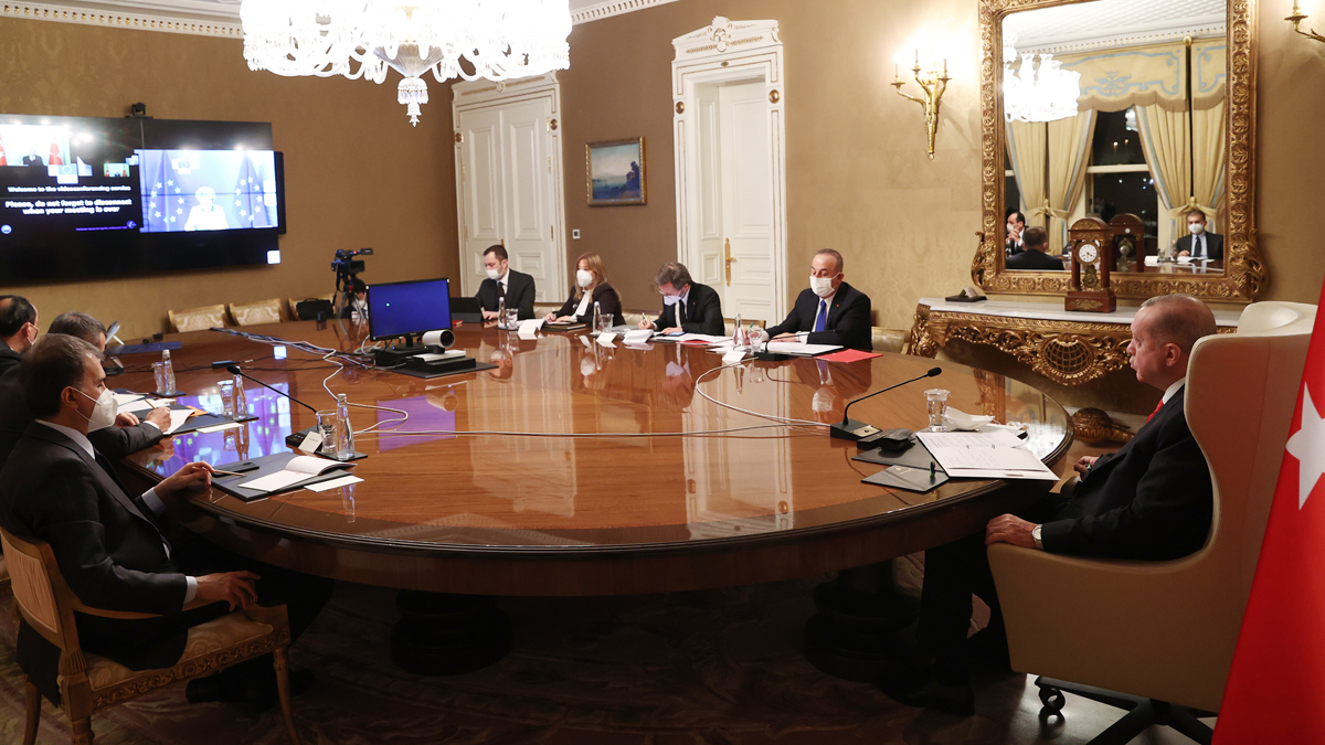Erdoğan, von der Leyen ile görüştü: Geleceğimizi AB'de görüyoruz