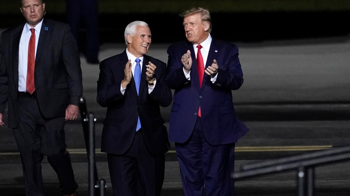 ABD'de kafaları karıştıran gelişme! Trump ve Pence'in görevi sona erdi!