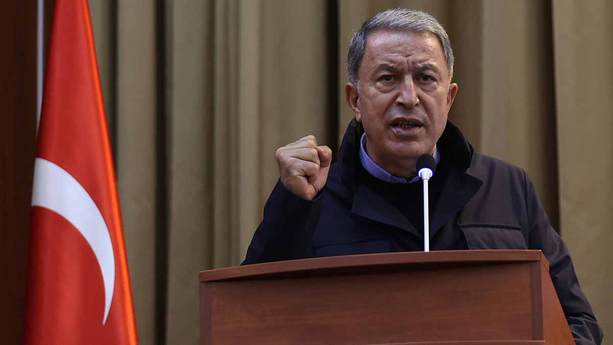 Bakan Akar'dan ABD'ye yaptırım mesajı: Biz şimdi hasım mıyız?