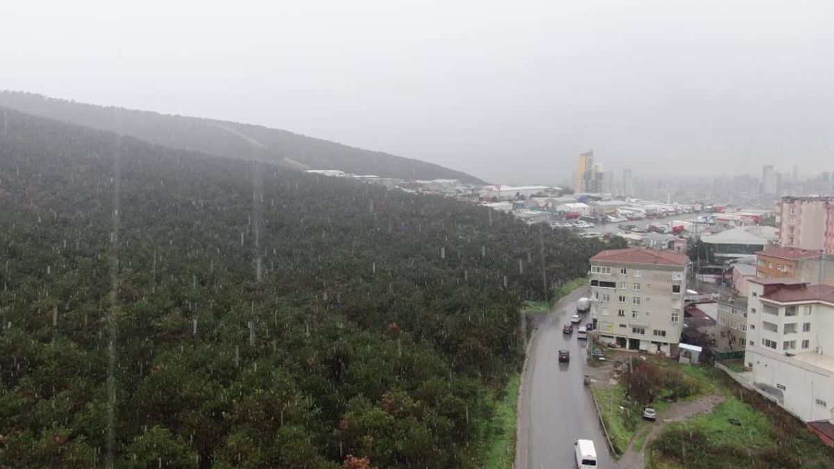 İstanbul'a 2021'in ilk karı düştü
