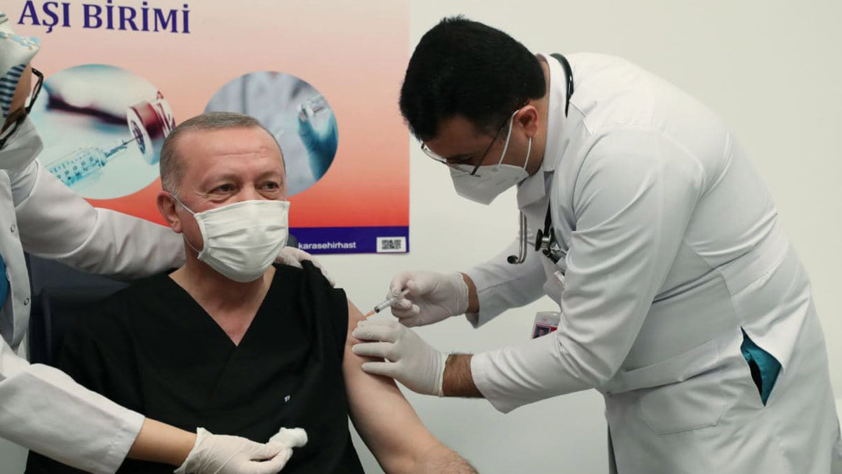 Son dakika! Cumhurbaşkanı Erdoğan aşı oldu