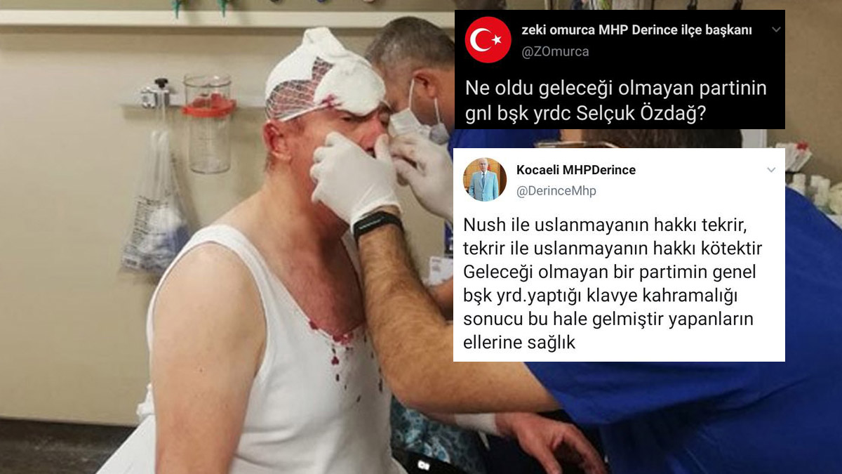 MHP İlçe Teşkilatı'ndan skandal tweeet: Yapanların eline sağlık