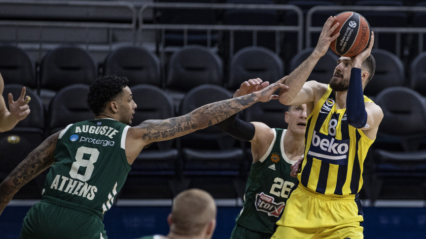 THY Euroleague 20. hafta:  Fenerbahçe Beko 100-74 Panathinaikos