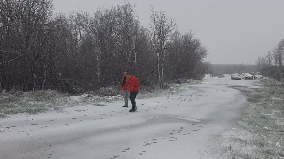 İstanbul'da beklenen kar yağışı başladı