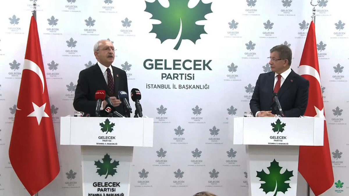 Kılıçdaroğlu ve Davutoğlu'ndan Karar yazarlarını hedef alan Bahçeli'ye sert tepki