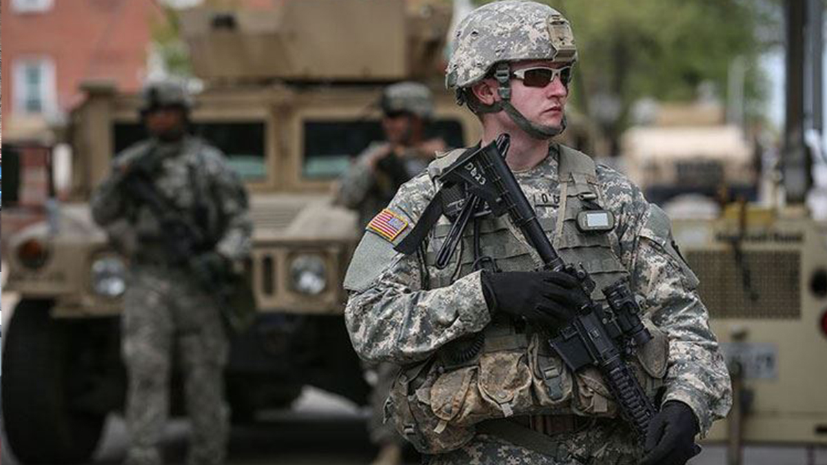 Kongre baskını sonrası Ulusal Muhafızlar gece gündüz nöbette