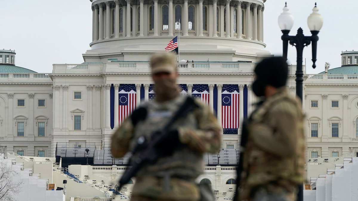 Biden'ın yemin töreninde görevli 12 muhafız görevden alındı