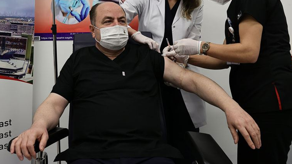 ANAP Genel Başkanı'na aşı önceliği