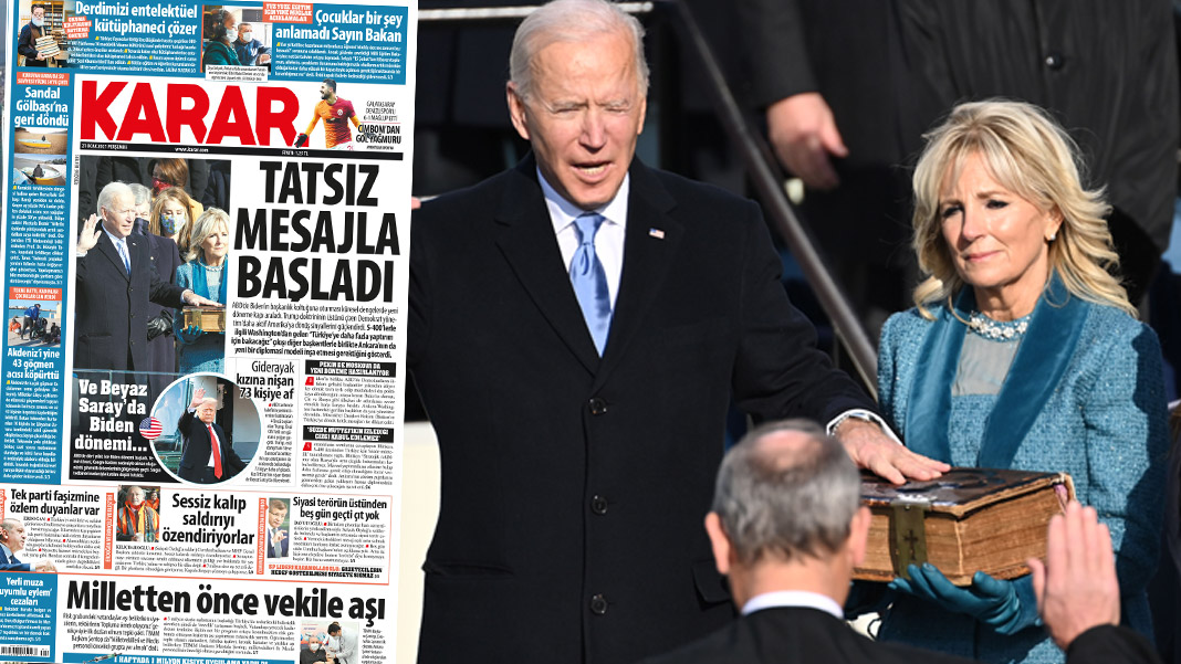 Tatsız mesajla başladı