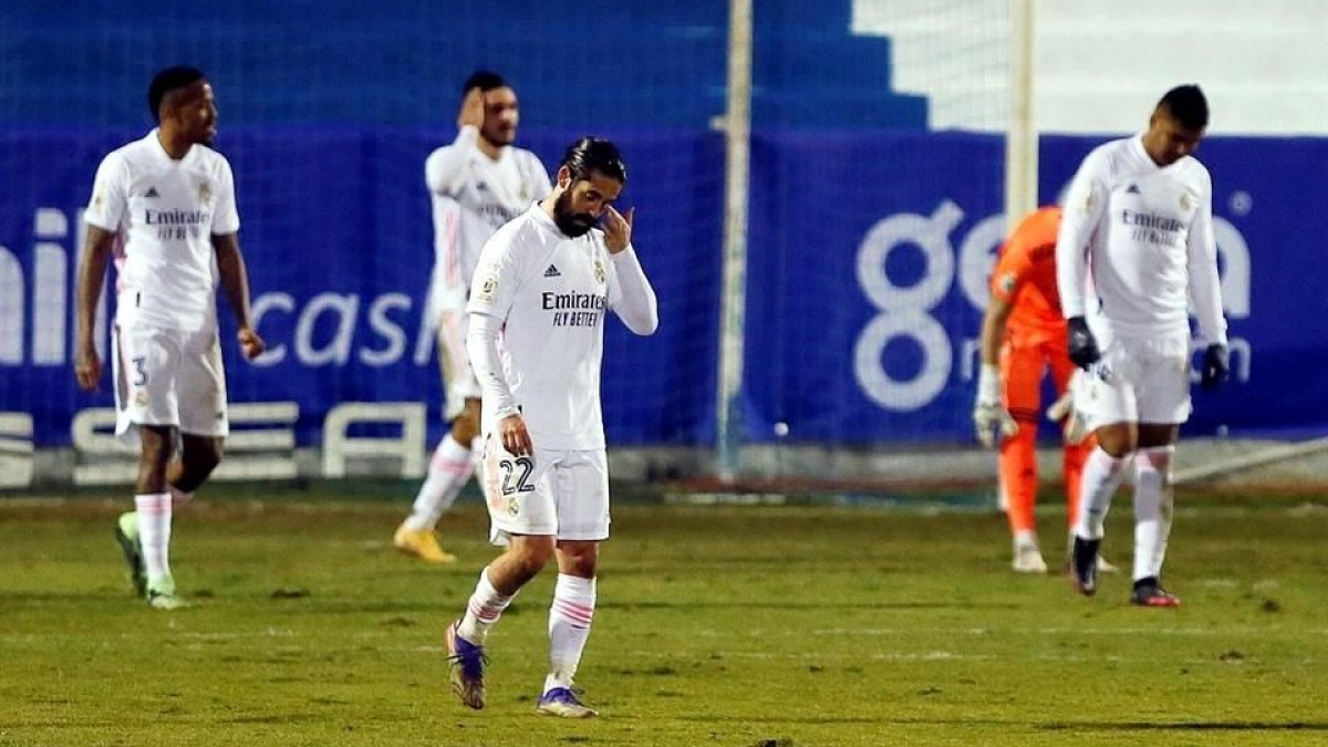 Real Madrid'de şok! Kral Kupası'nda 3. lig takımına elendi