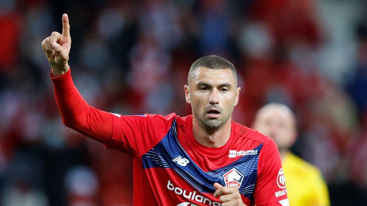 Burak Yılmaz, Lille'de ayın futbolcusu seçildi