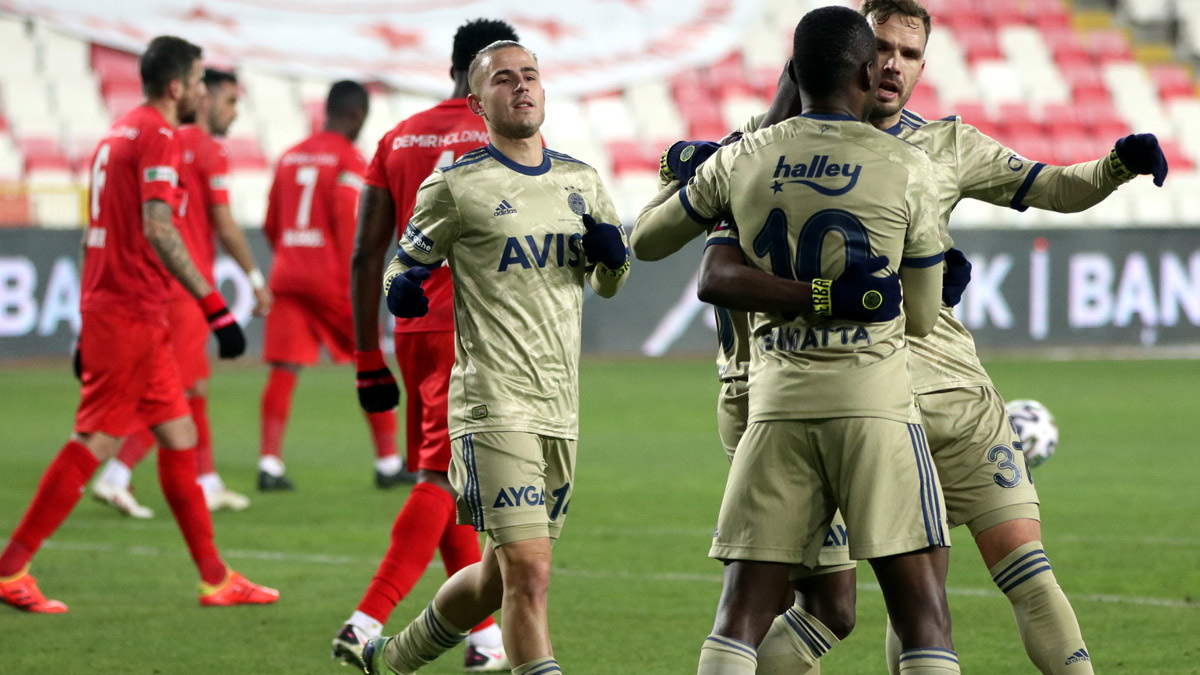 Fenerbahçe’nin galibiyet serisi Sivas’ta bitti