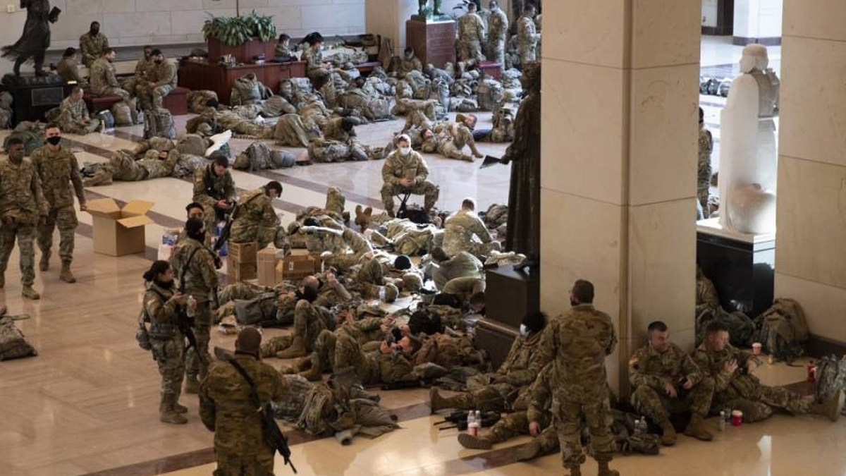 ABD'de 200 Ulusal Muhafız’ın testi pozitif