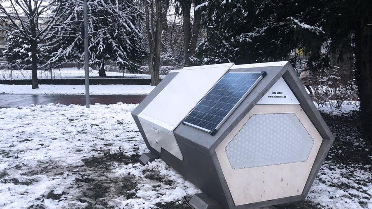 Almanlar'dan evsizler için hayat kurtaran  proje