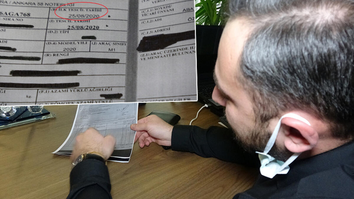 2020'de aldığı araçla 2019'da köprüden kaçak geçti