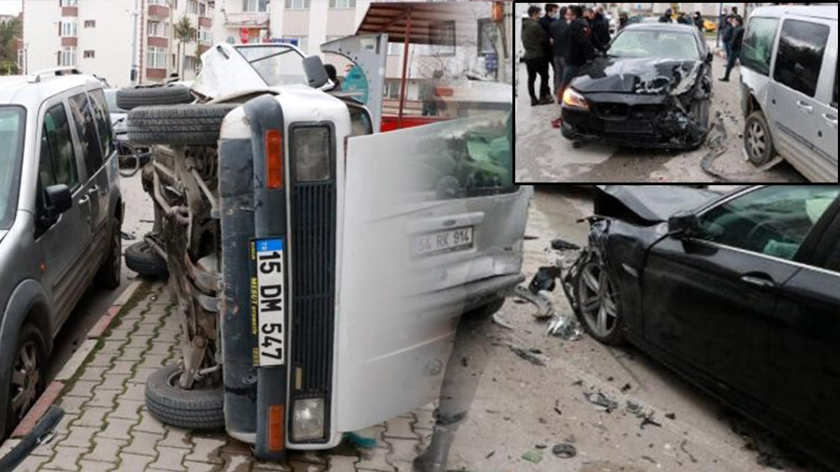 Vali yardımcısının oğlu kaza yaptı, ehliyetsiz olduğu ortaya çıktı