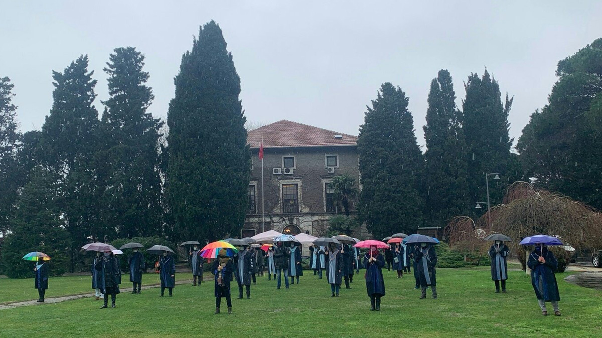 Boğaziçi protestoları 18'inci gününde: Akademik duruş