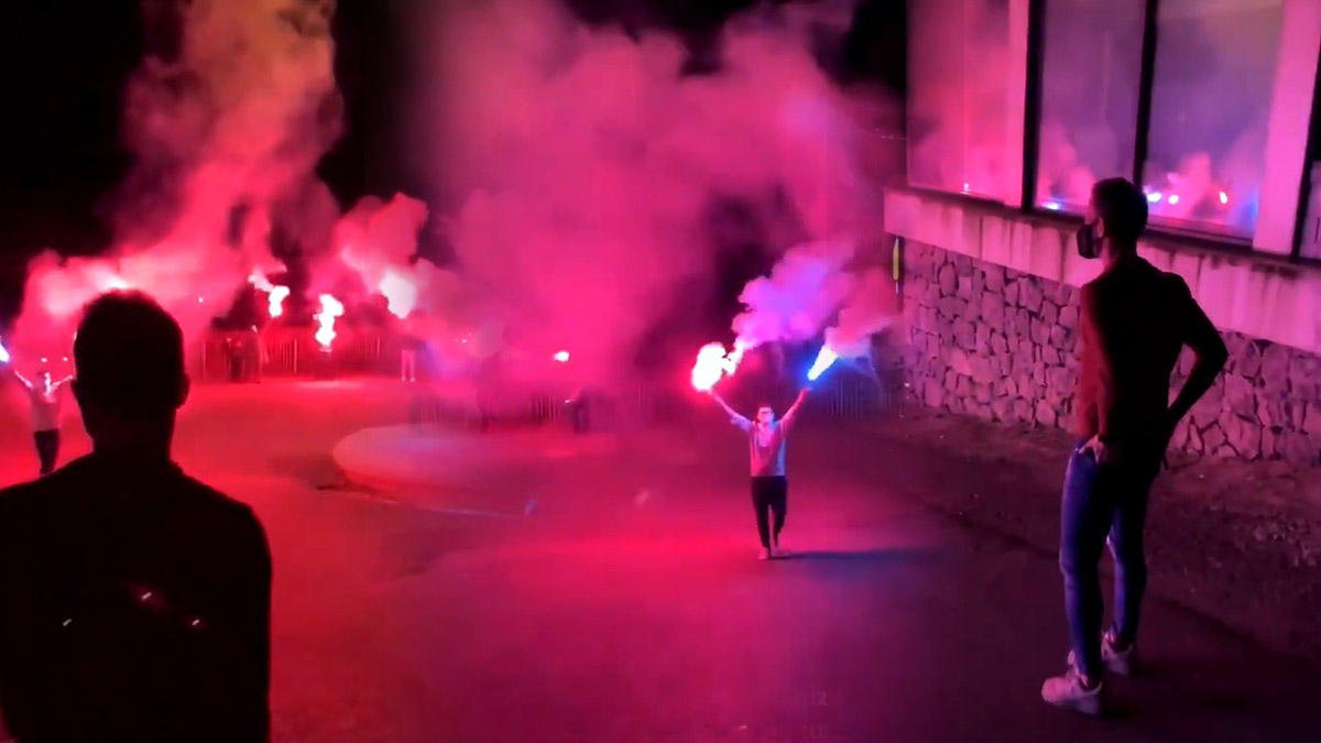 Avcı'nın istemediği Pereira'ya Trabzonsporlu taraftarlardan duygulandıran veda