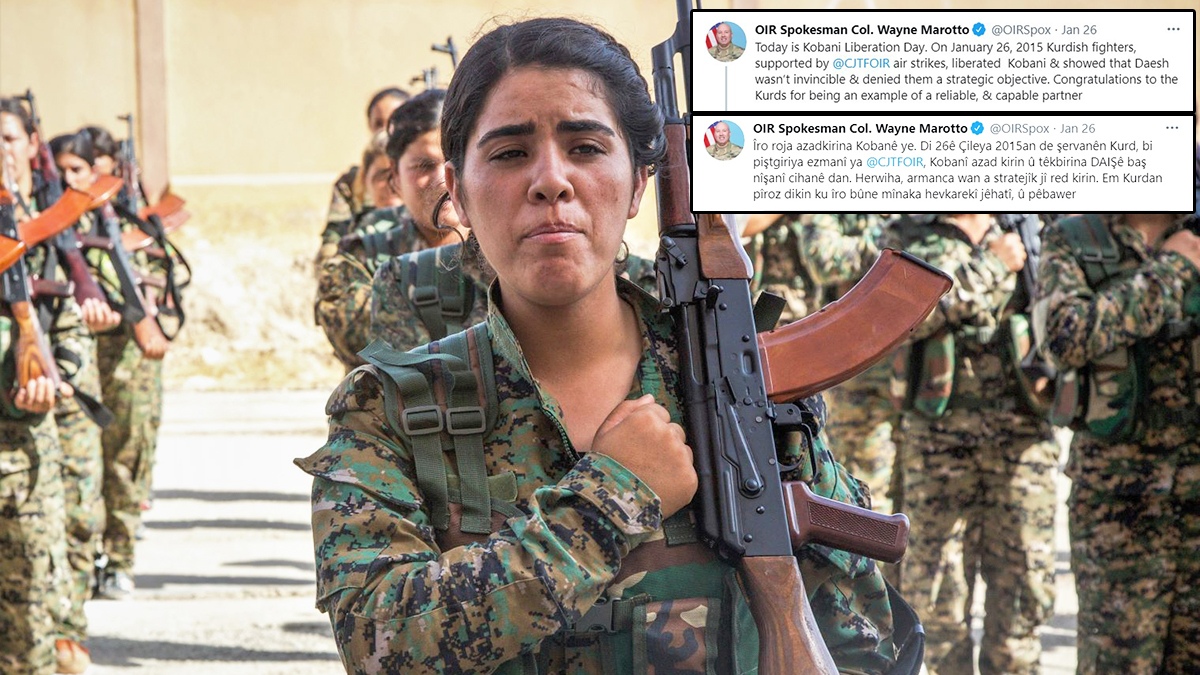 ABD'den YPG'ye cesaret aşısı! Yine tebrik ettiler