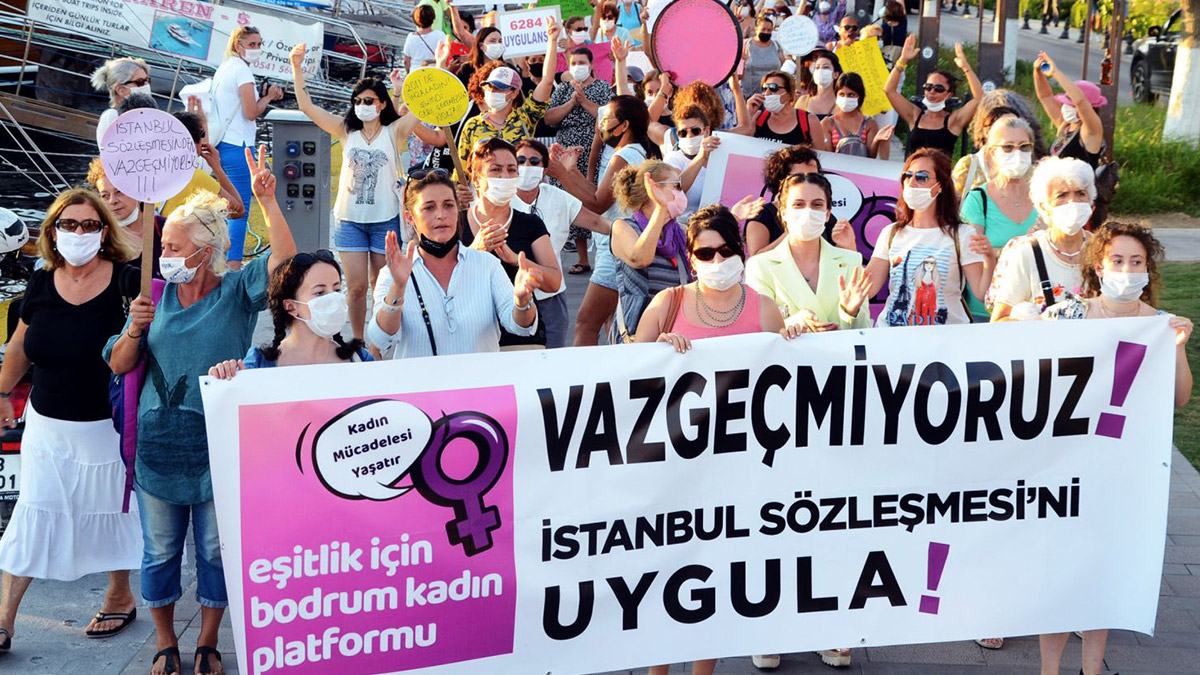 SP'li Asiltürk: Erdoğan, İstanbul Sözleşmesi'ni kaldıracağız dedi