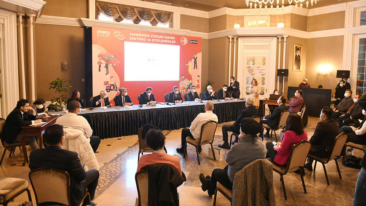 Ankara Kent Konseyi, Yiyecek-İçecek Sektörü konulu toplantı düzenledi