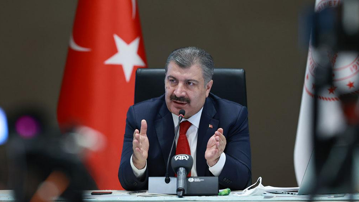 Fahrettin Koca 128'in çok üzerinde diyerek il il mutant virüs alarmı verdi