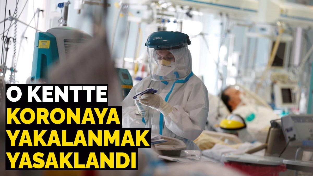 Belediye başkanı Kovid-19'a yakalanmayı yasakladı