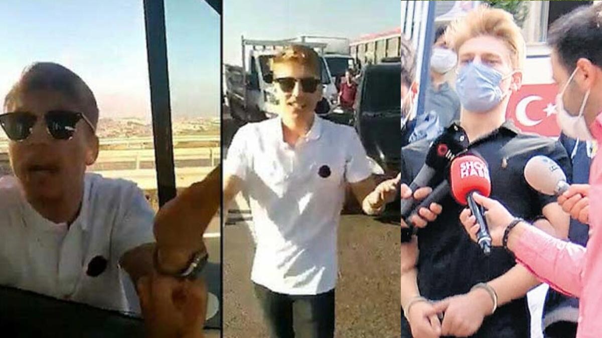 Trafikte dehşet saçan 'çakarlı maganda' kendini böyle savundu