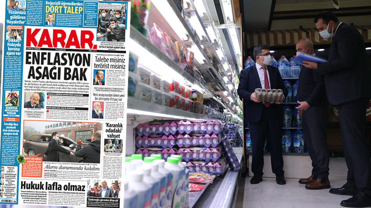 Enflasyon aşağı bak