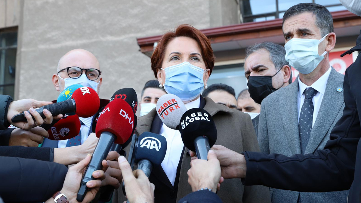 İfade veren Akşener, Erdoğan'a yüklendi: Terörist diyemezsin