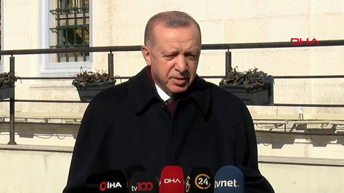 Cumhurbaşkanı Erdoğan'dan 'Boğaziçi' açıklaması: Onlarla ilgili yok