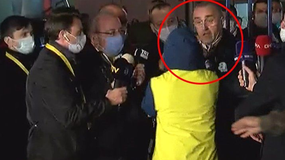 Rambo Okan, maç sonrası Abdürrahim Albayrak'a saldırdı