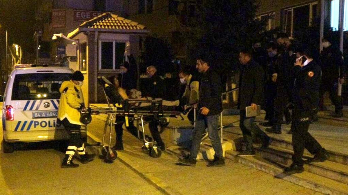 Uşak'ta kadına şiddet: Eşine ateş açtı