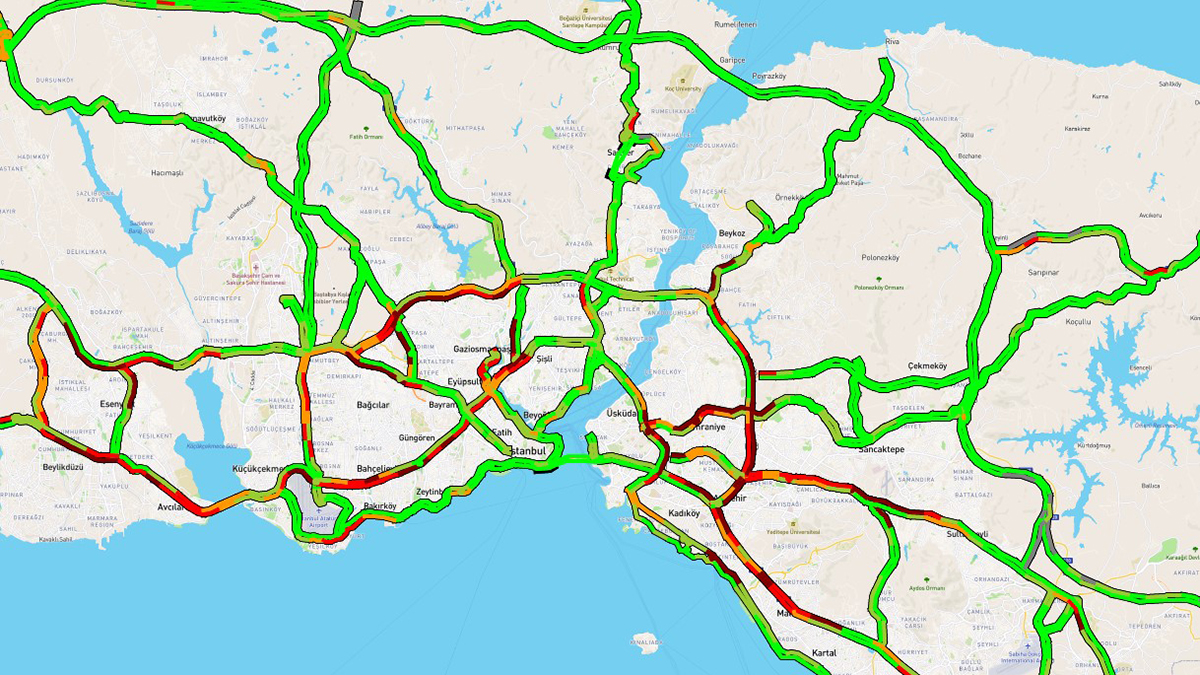 Son dakika! Bir İstanbul klasiği! Trafik artmaya başladı, yoğunluk yüzde 60'a ulaştı