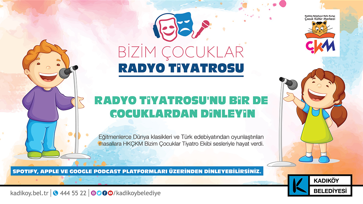 Kadıköy'den pandemide radyo nostaljisi: çocuk radyo tiyatrosu