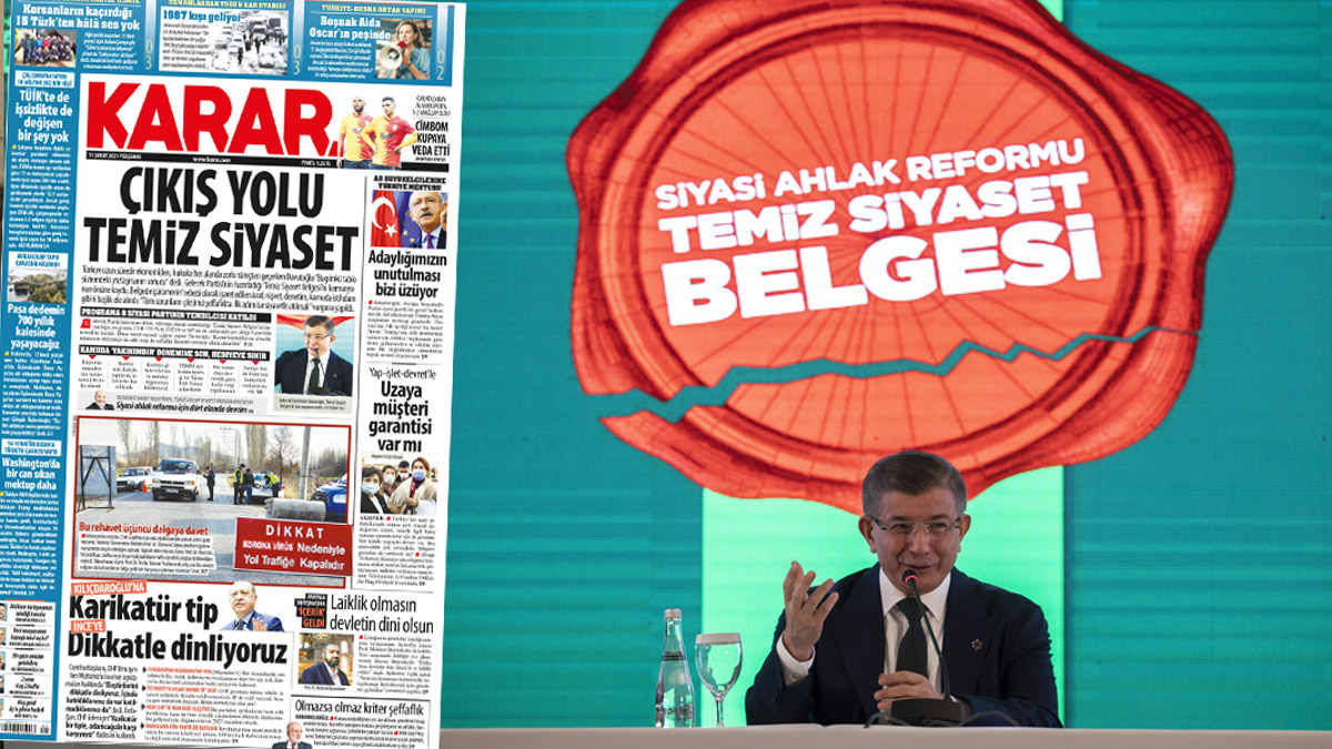 Çıkış yolu temiz siyaset