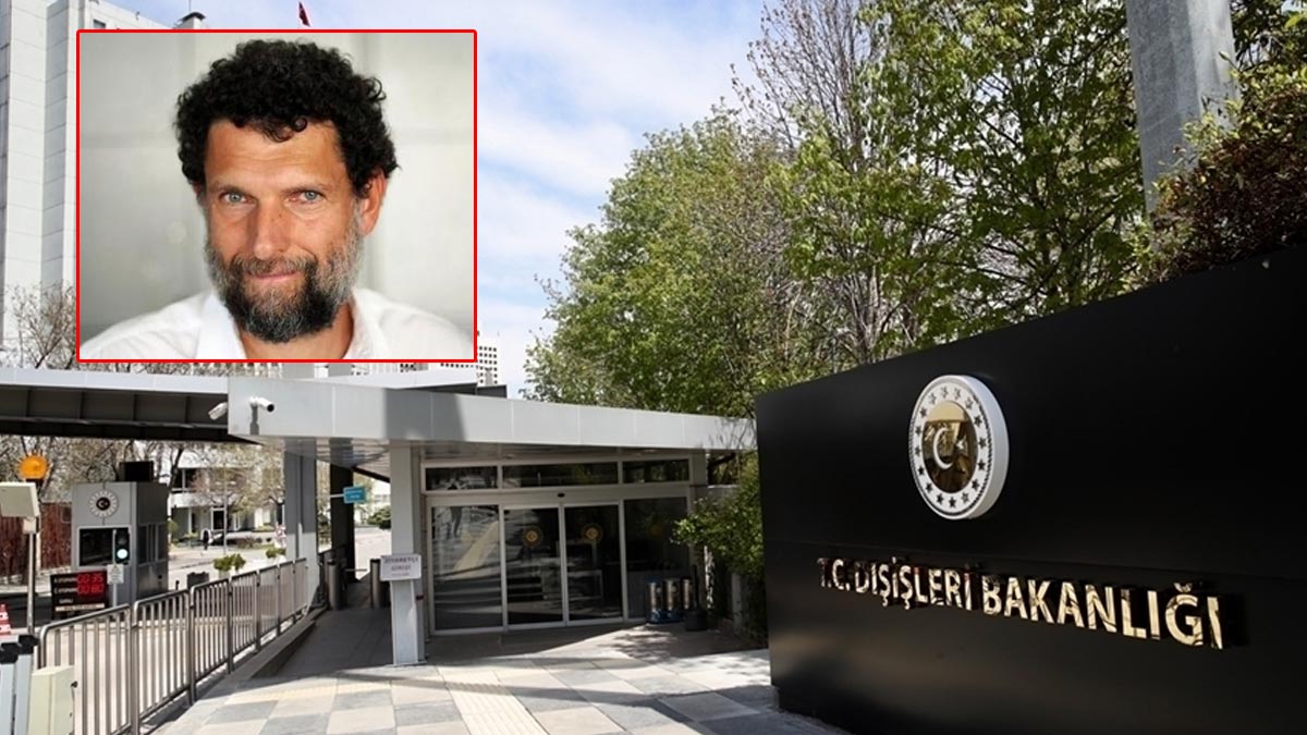 Son dakika! Dışişleri'nden ABD'nin Osman Kavala açıklamasına tepki