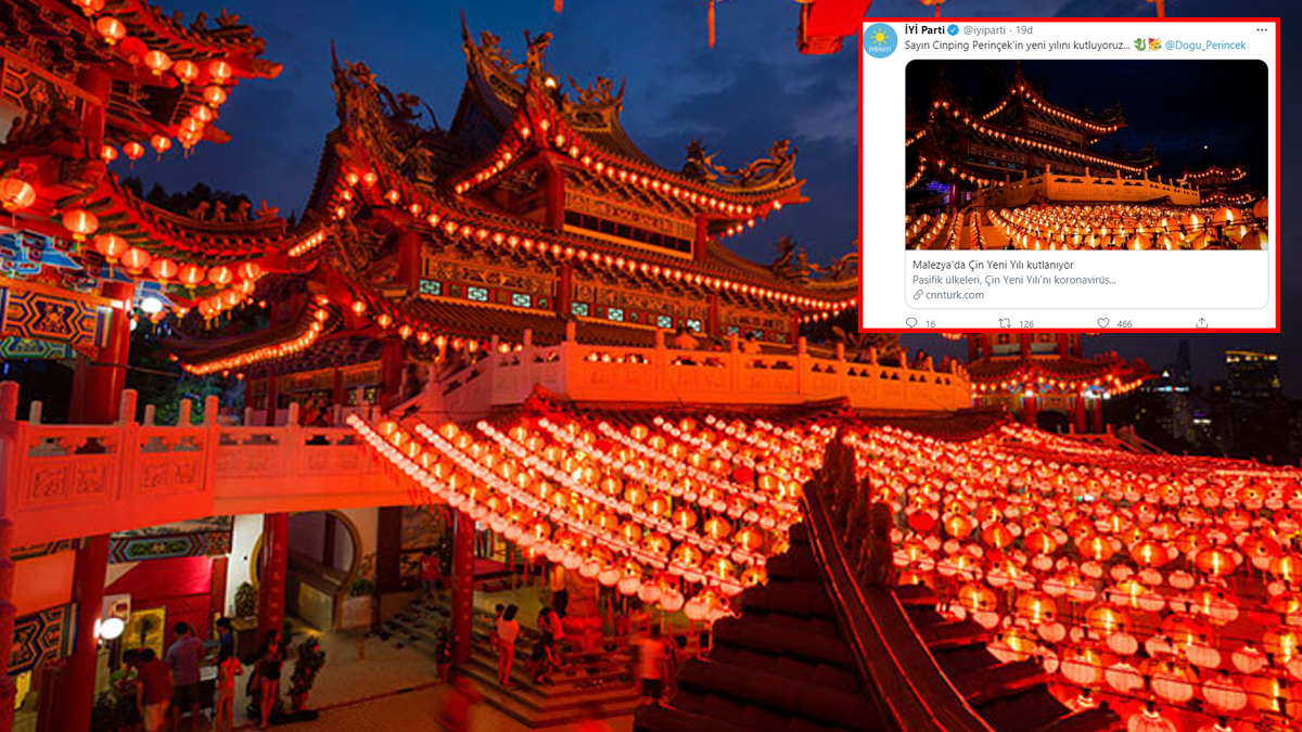 İYİ Parti'den Doğu Perinçek'e Çin göndermesi: Cinping'in yeni yılını kutluyoruz