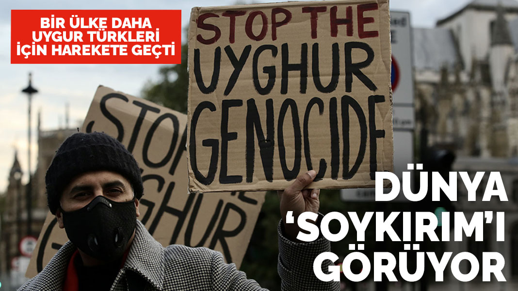 Bir ülke daha Uygur Türkleri için harekete geçti