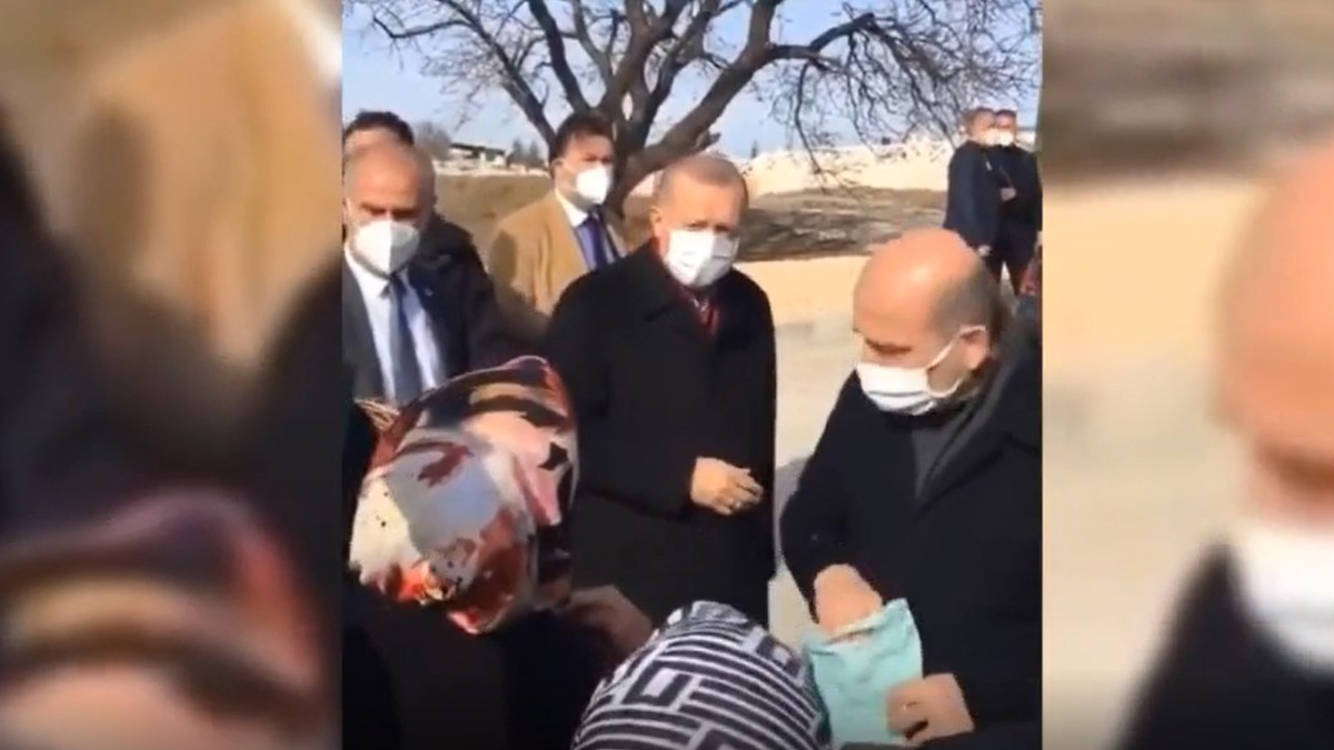 Kadının Erdoğan'a seslenişi sosyal medyada gündem oldu