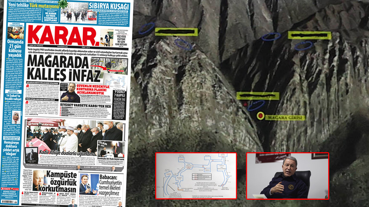 Mağarada kalleş infaz