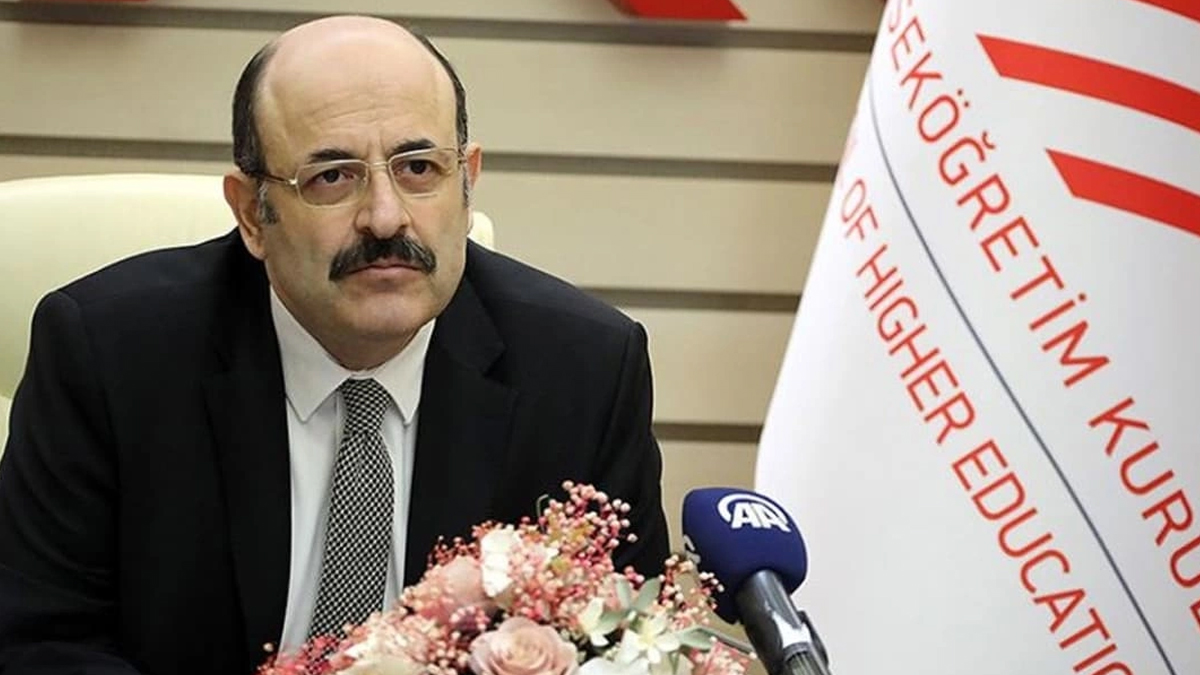 YÖK Başkanı'ndan üniversitelerde yüz yüze eğitim açıklaması